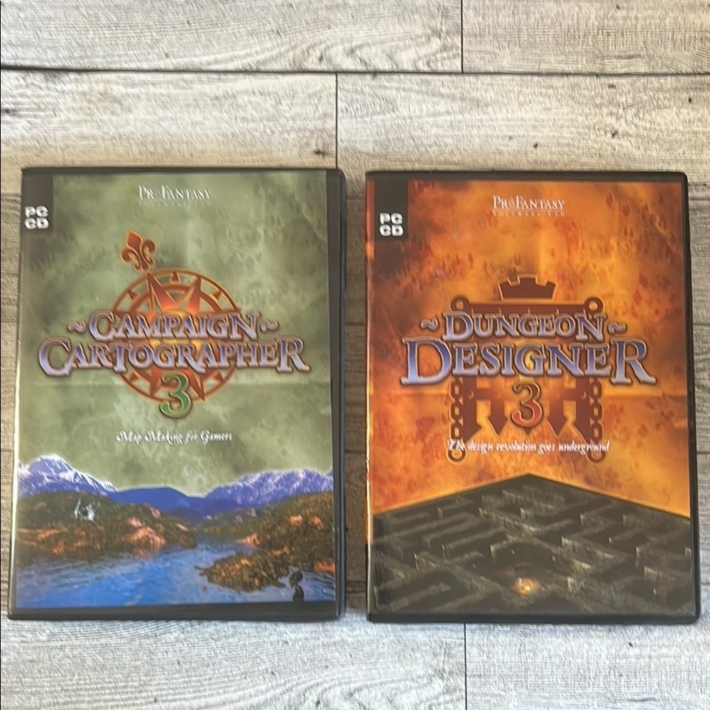 Campaign Cartographer 3 and Dungeon Designer 3 PC Software